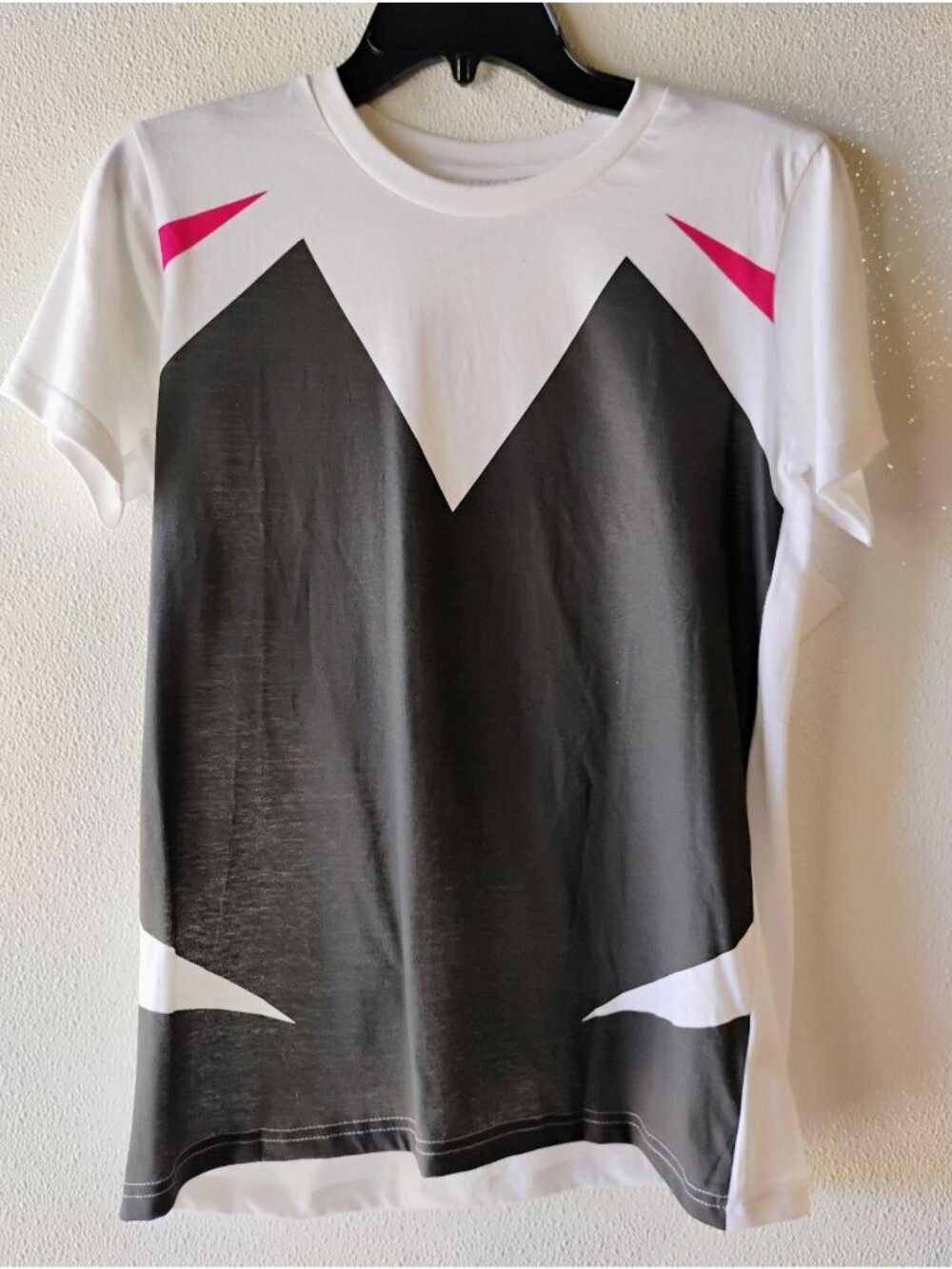 Marvel Graphic T-Shirt Youth Size 14/16 White Black Spider Icon